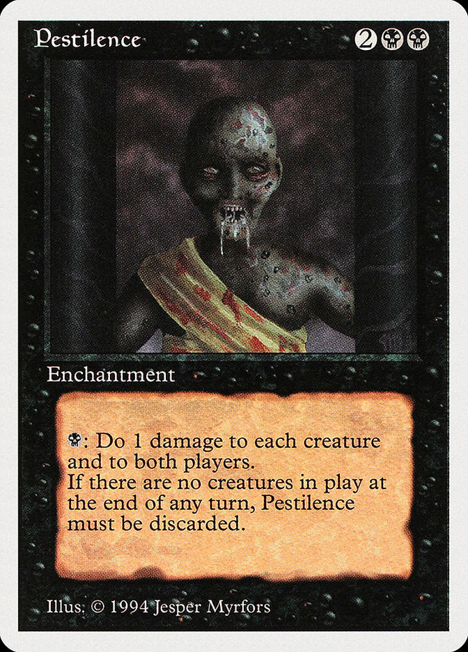 Pestilence [Summer Magic / Edgar] | Jomio and Rueliete's Cards and Comics