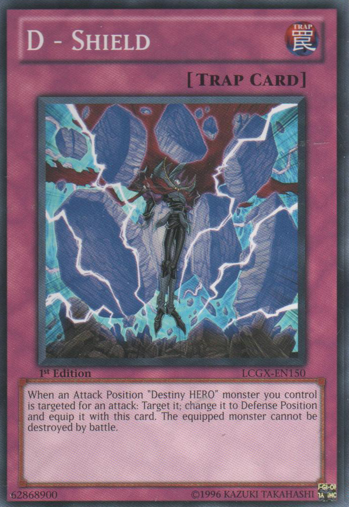 D - Shield [LCGX-EN150] Common | Jomio and Rueliete's Cards and Comics