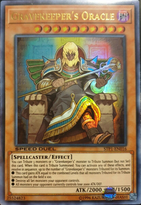 Gravekeeper's Oracle [STP1-EN016] Ultra Rare | Jomio and Rueliete's Cards and Comics