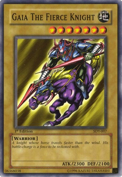 Gaia The Fierce Knight [SDY-007] Common | Jomio and Rueliete's Cards and Comics