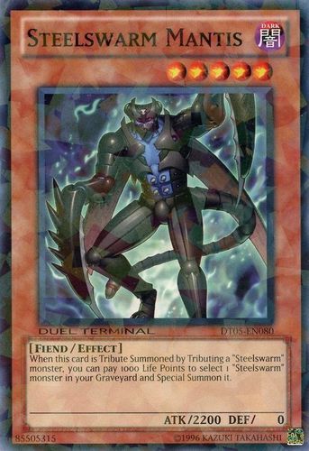 Steelswarm Mantis [DT05-EN080] Common | Jomio and Rueliete's Cards and Comics