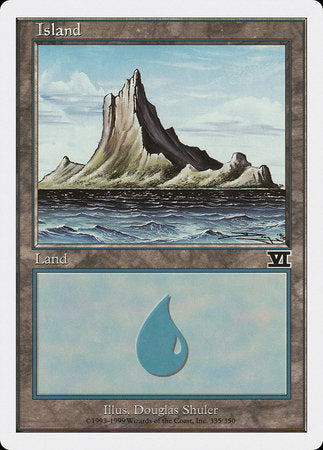 Island (335) [Classic Sixth Edition] | Jomio and Rueliete's Cards and Comics