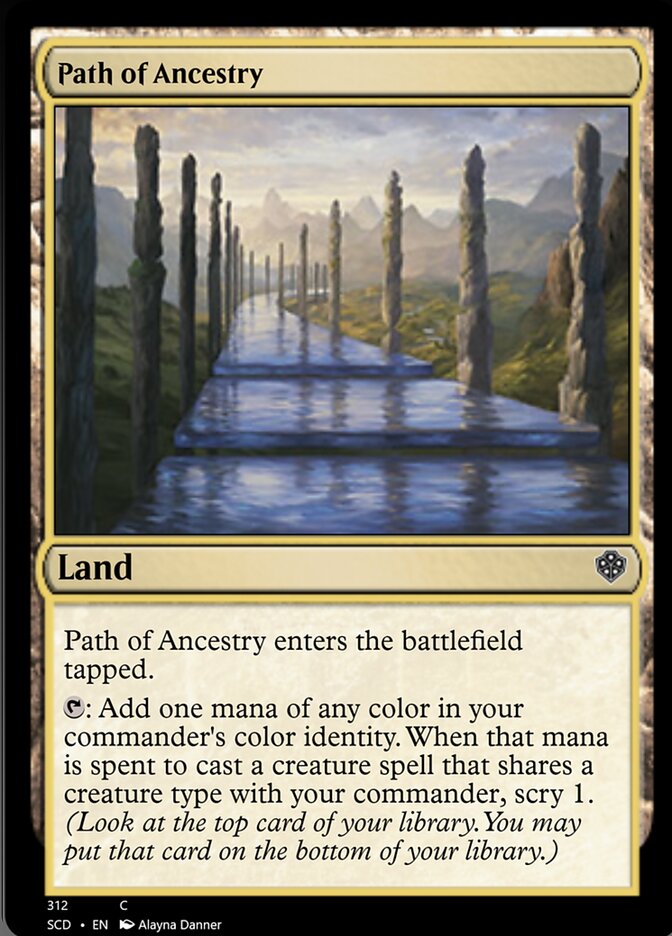 Path of Ancestry [Starter Commander Decks] | Jomio and Rueliete's Cards and Comics