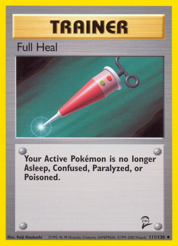 Full Heal (111/130) [Base Set 2] | Jomio and Rueliete's Cards and Comics