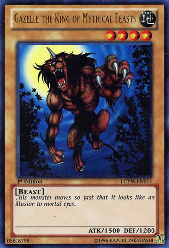 Gazelle the King of Mythical Beasts [LCYW-EN011] Ultra Rare | Jomio and Rueliete's Cards and Comics