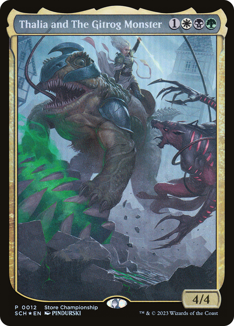 Thalia and The Gitrog Monster [Store Championships 2023] | Jomio and Rueliete's Cards and Comics