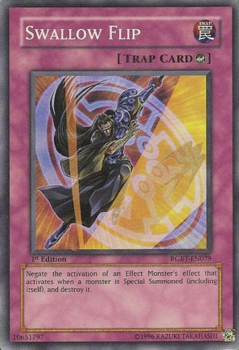 Swallow Flip [RGBT-EN079] Super Rare | Jomio and Rueliete's Cards and Comics