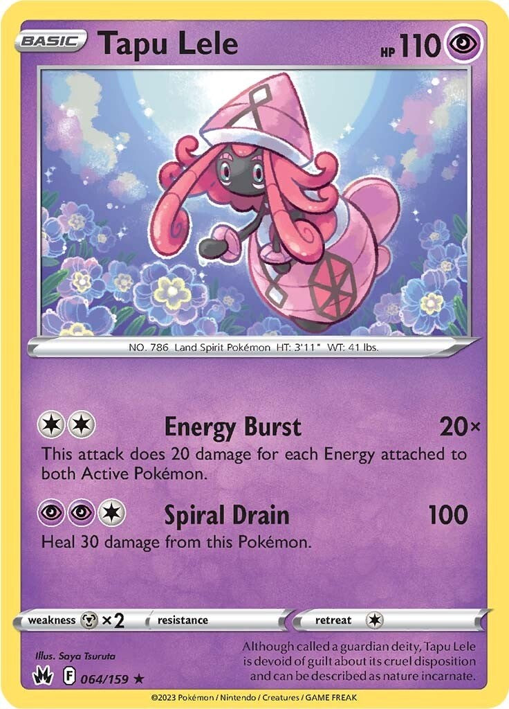 Tapu Lele (064/159) [Sword & Shield: Crown Zenith] | Jomio and Rueliete's Cards and Comics