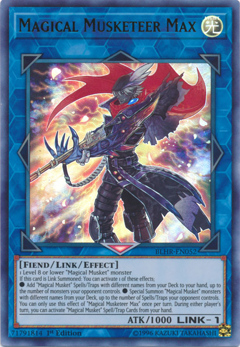 Magical Musketeer Max [BLHR-EN052] Ultra Rare | Jomio and Rueliete's Cards and Comics