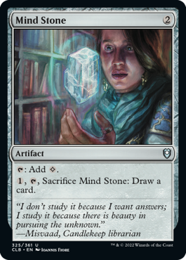 Mind Stone [Commander Legends: Battle for Baldur's Gate] | Jomio and Rueliete's Cards and Comics