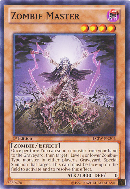 Zombie Master [LCJW-EN202] Common | Jomio and Rueliete's Cards and Comics