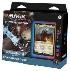 Warhammer 40,000 - Commander Deck (The Ruinous Powers) | Jomio and Rueliete's Cards and Comics