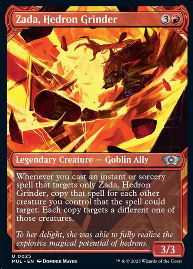 Zada, Hedron Grinder [Multiverse Legends] | Jomio and Rueliete's Cards and Comics