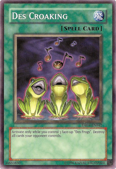 Des Croaking [DR04-EN042] Common | Jomio and Rueliete's Cards and Comics