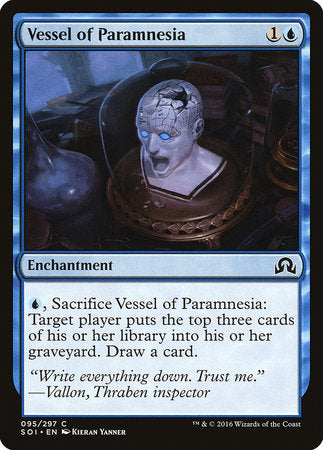 Vessel of Paramnesia [Shadows over Innistrad] | Jomio and Rueliete's Cards and Comics