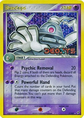 Dusclops (7/107) (Stamped) [EX: Deoxys] | Jomio and Rueliete's Cards and Comics