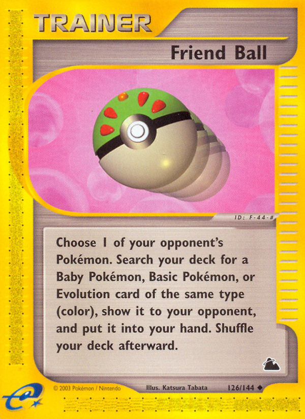 Friend Ball (126/144) [Skyridge] | Jomio and Rueliete's Cards and Comics