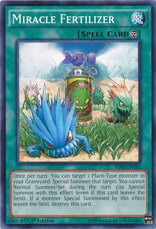 Miracle Fertilizer [BP03-EN162] Common | Jomio and Rueliete's Cards and Comics
