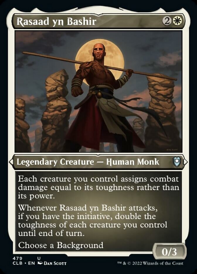 Rasaad yn Bashir (Foil Etched) [Commander Legends: Battle for Baldur's Gate] | Jomio and Rueliete's Cards and Comics