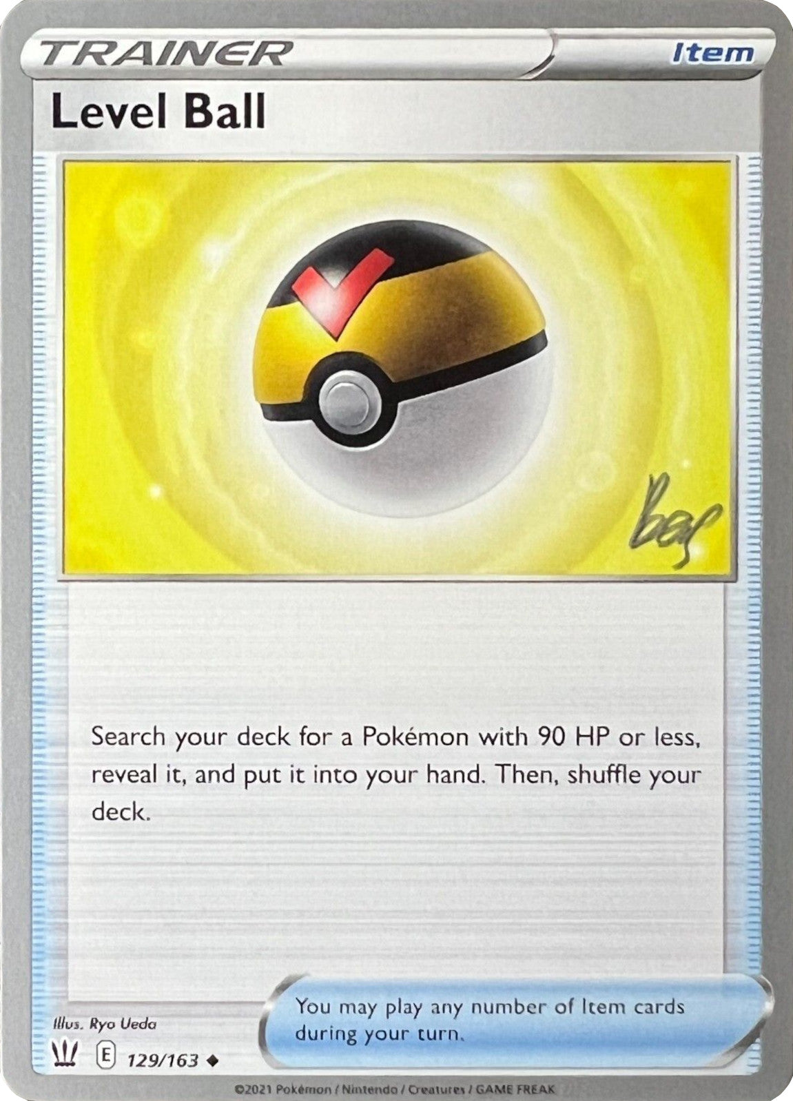 Level Ball (129/163) (Cheryl Again - Sebastian Lashmet) [World Championships 2022] | Jomio and Rueliete's Cards and Comics