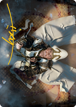 Jerren, Corrupted Bishop Art Card (Gold-Stamped Signature) [Innistrad: Midnight Hunt Art Series] | Jomio and Rueliete's Cards and Comics
