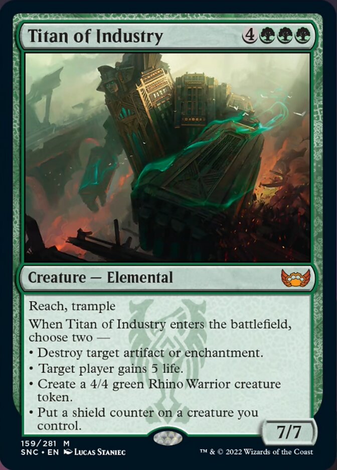 Titan of Industry [Streets of New Capenna] | Jomio and Rueliete's Cards and Comics