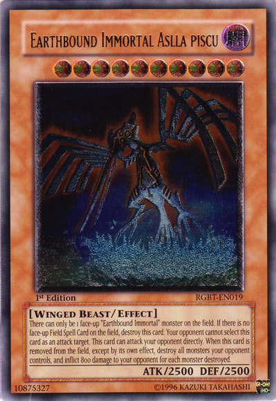Earthbound Immortal Aslla Piscu (UTR) [RGBT-EN019] Ultimate Rare | Jomio and Rueliete's Cards and Comics