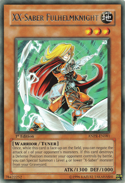 XX-Saber Fulhelmknight [ANPR-EN081] Rare | Jomio and Rueliete's Cards and Comics