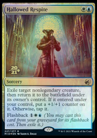 Hallowed Respite [Innistrad: Midnight Hunt Prerelease Promos] | Jomio and Rueliete's Cards and Comics