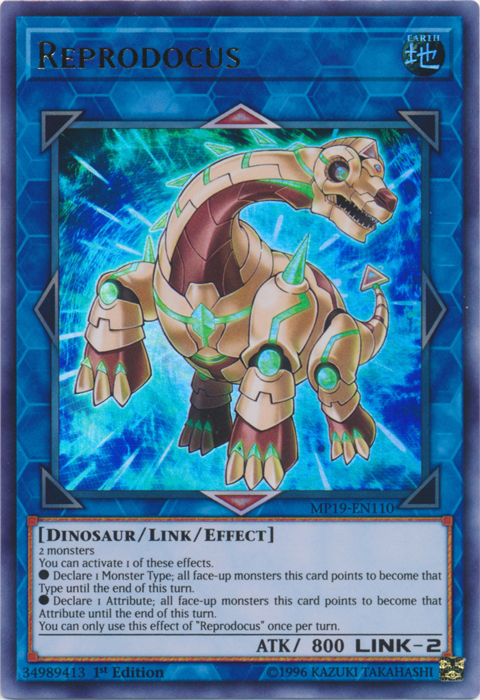Reprodocus [MP19-EN110] Ultra Rare | Jomio and Rueliete's Cards and Comics