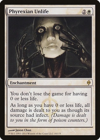 Phyrexian Unlife [New Phyrexia] | Jomio and Rueliete's Cards and Comics