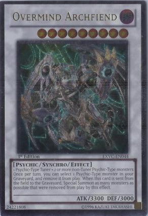 Overmind Archfiend (UTR) [EXVC-EN044] Ultimate Rare | Jomio and Rueliete's Cards and Comics
