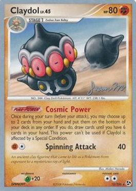 Claydol LV.45 (15/106) (Queengar - Jason Martinez) [World Championships 2009] | Jomio and Rueliete's Cards and Comics