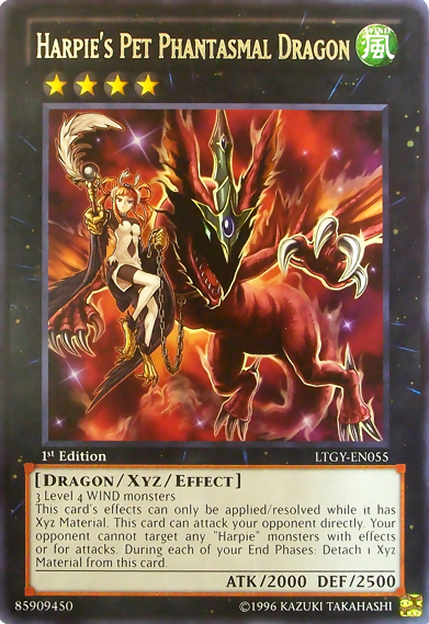 Harpie's Pet Phantasmal Dragon [LTGY-EN055] Rare | Jomio and Rueliete's Cards and Comics
