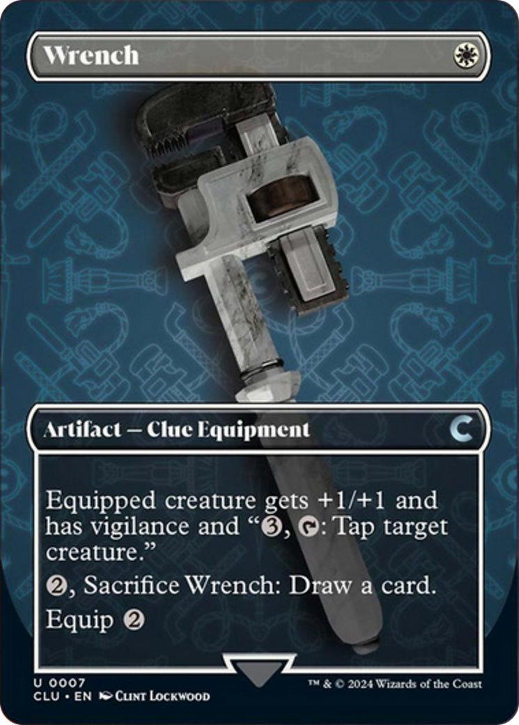 Wrench (Borderless) [Ravnica: Clue Edition] | Jomio and Rueliete's Cards and Comics