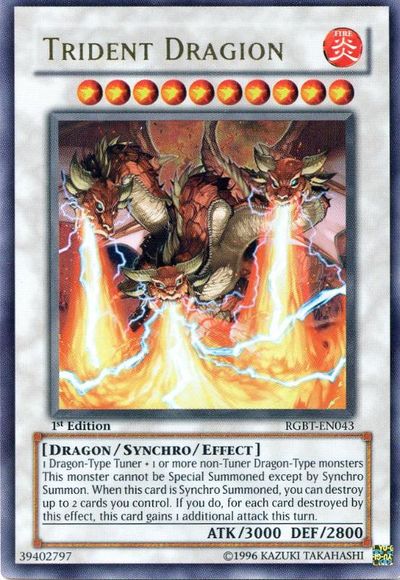 Trident Dragion [RGBT-EN043] Ultra Rare | Jomio and Rueliete's Cards and Comics