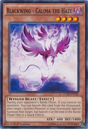 Blackwing - Calima the Haze [LC5D-EN128] Common | Jomio and Rueliete's Cards and Comics