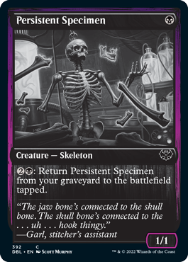 Persistent Specimen [Innistrad: Double Feature] | Jomio and Rueliete's Cards and Comics