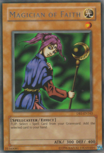 Magician of Faith [DB1-EN163] Rare | Jomio and Rueliete's Cards and Comics