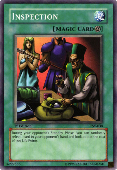 Inspection [PSV-038] Common | Jomio and Rueliete's Cards and Comics