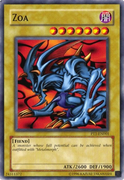 Zoa [PT1-EN001] Common | Jomio and Rueliete's Cards and Comics