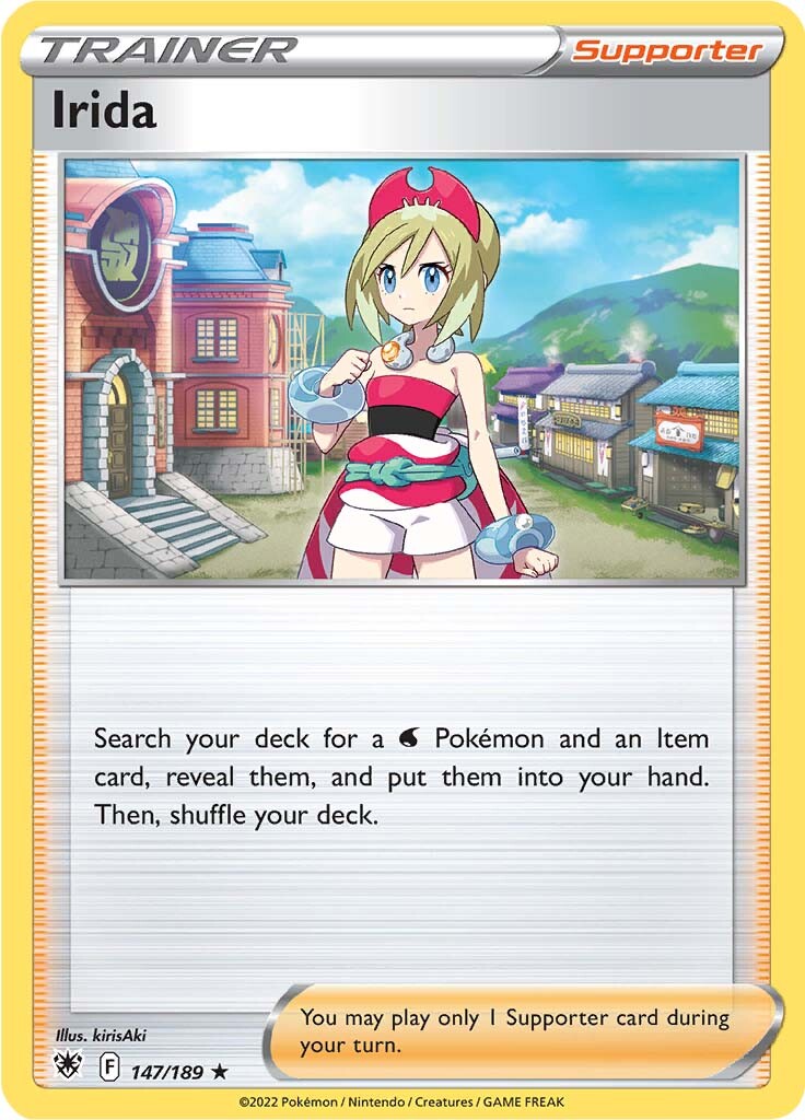 Irida (147/189) [Sword & Shield: Astral Radiance] | Jomio and Rueliete's Cards and Comics