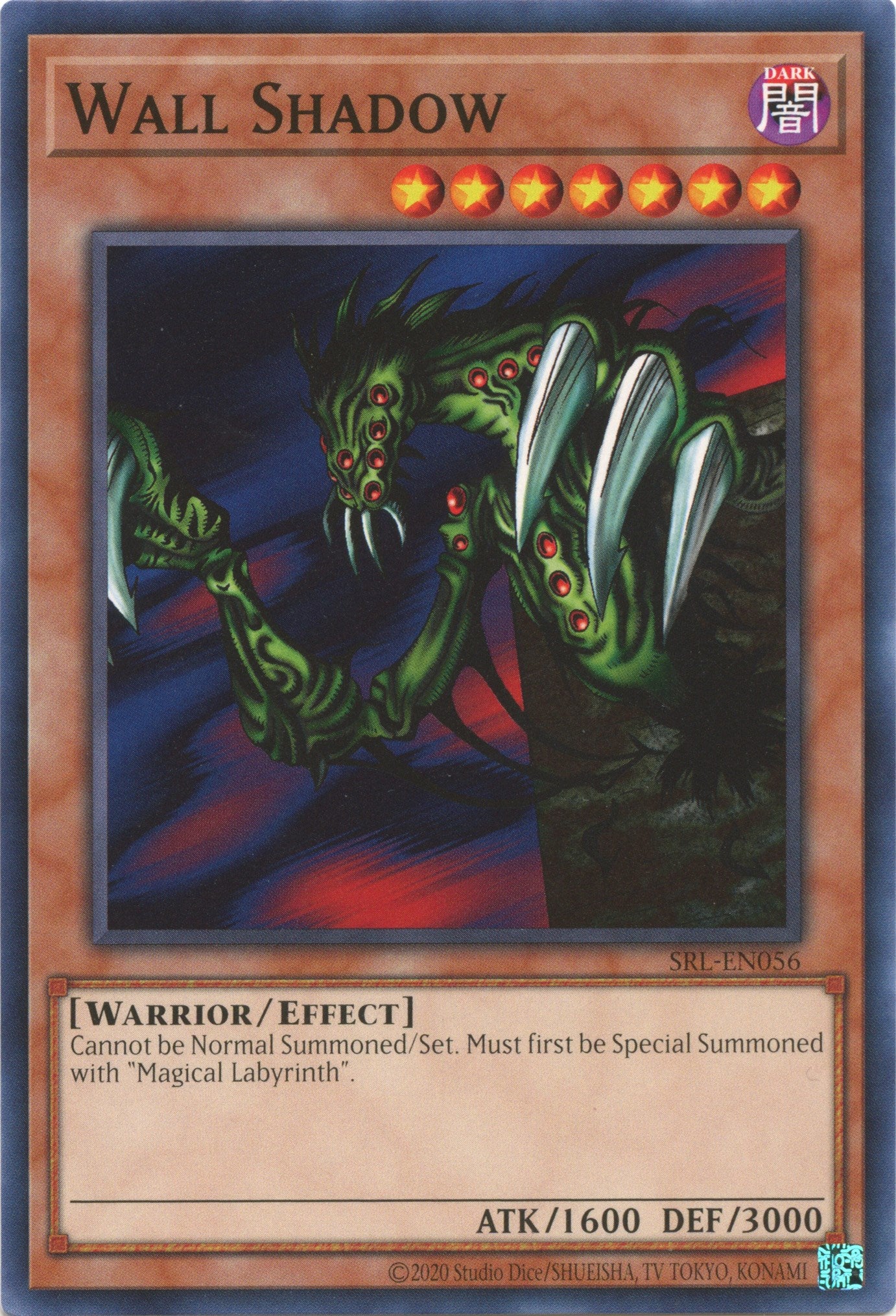 Wall Shadow (25th Anniversary) [SRL-EN056] Common | Jomio and Rueliete's Cards and Comics