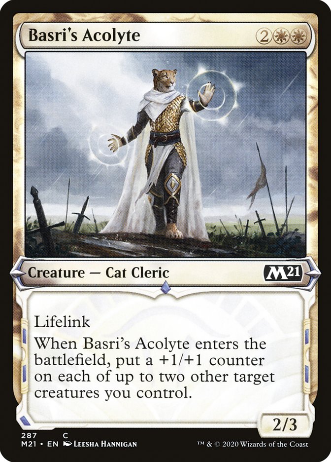 Basri's Acolyte (Showcase) [Core Set 2021] | Jomio and Rueliete's Cards and Comics