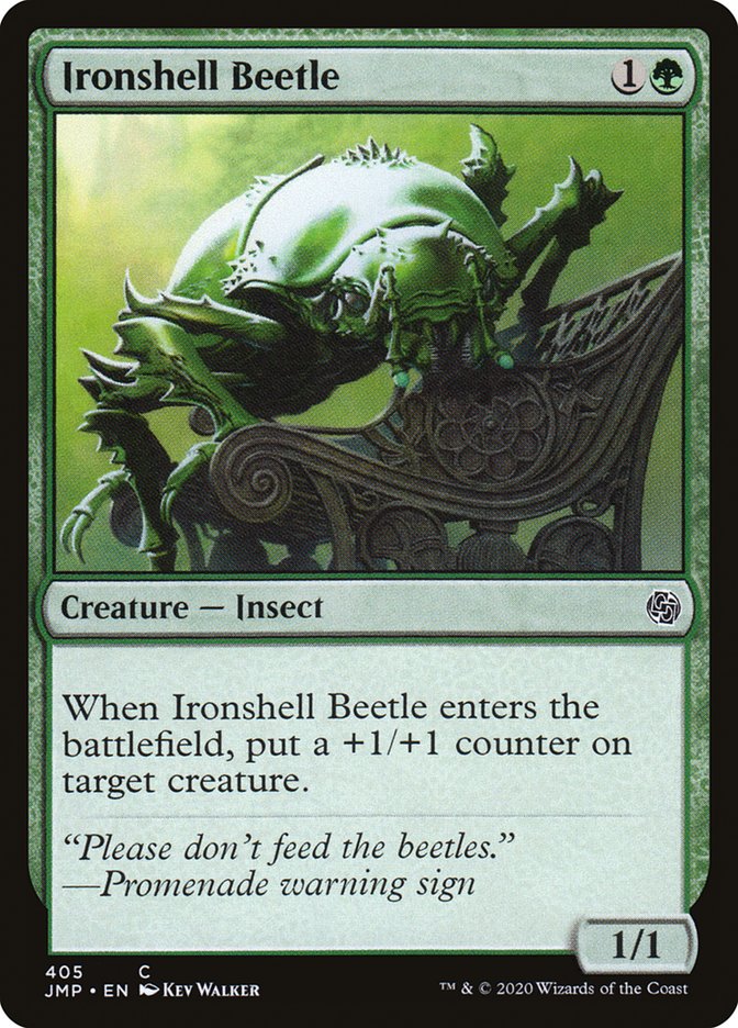 Ironshell Beetle [Jumpstart] | Jomio and Rueliete's Cards and Comics