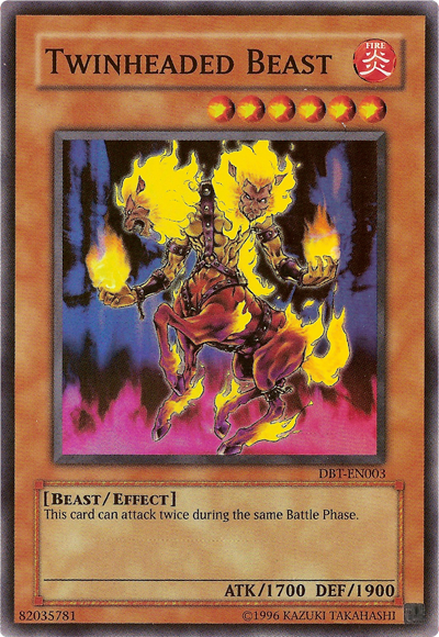 Twinheaded Beast [DBT-EN003] Super Rare | Jomio and Rueliete's Cards and Comics