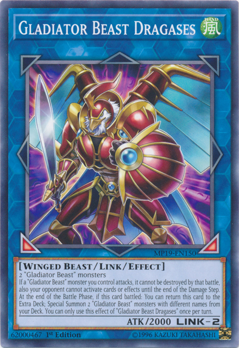 Gladiator Beast Dragases [MP19-EN150] Common | Jomio and Rueliete's Cards and Comics