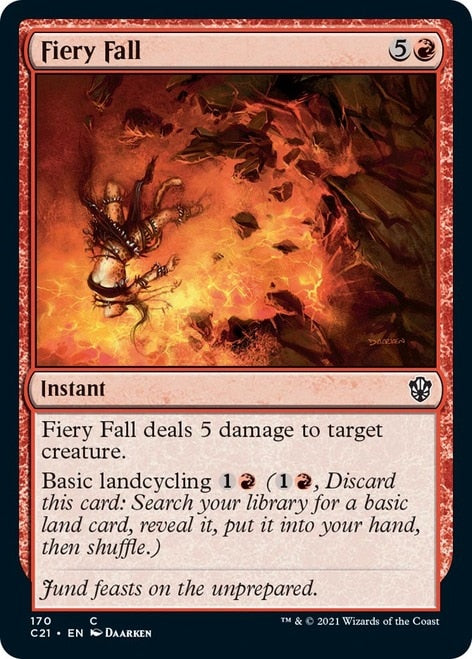 Fiery Fall [Commander 2021] | Jomio and Rueliete's Cards and Comics
