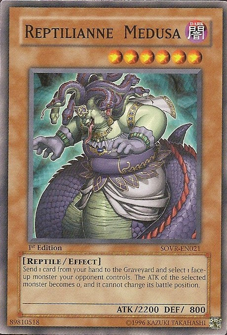 Reptilianne Medusa [SOVR-EN021] Common | Jomio and Rueliete's Cards and Comics