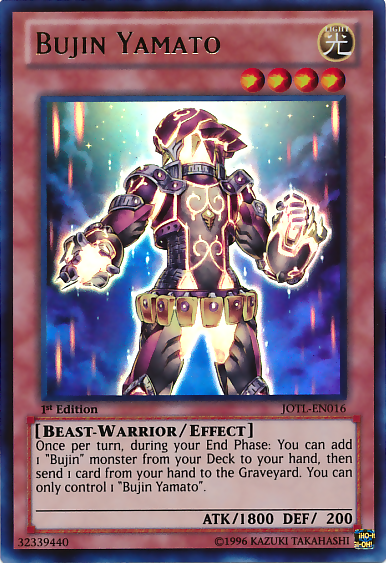 Bujin Yamato [JOTL-EN016] Ultra Rare | Jomio and Rueliete's Cards and Comics